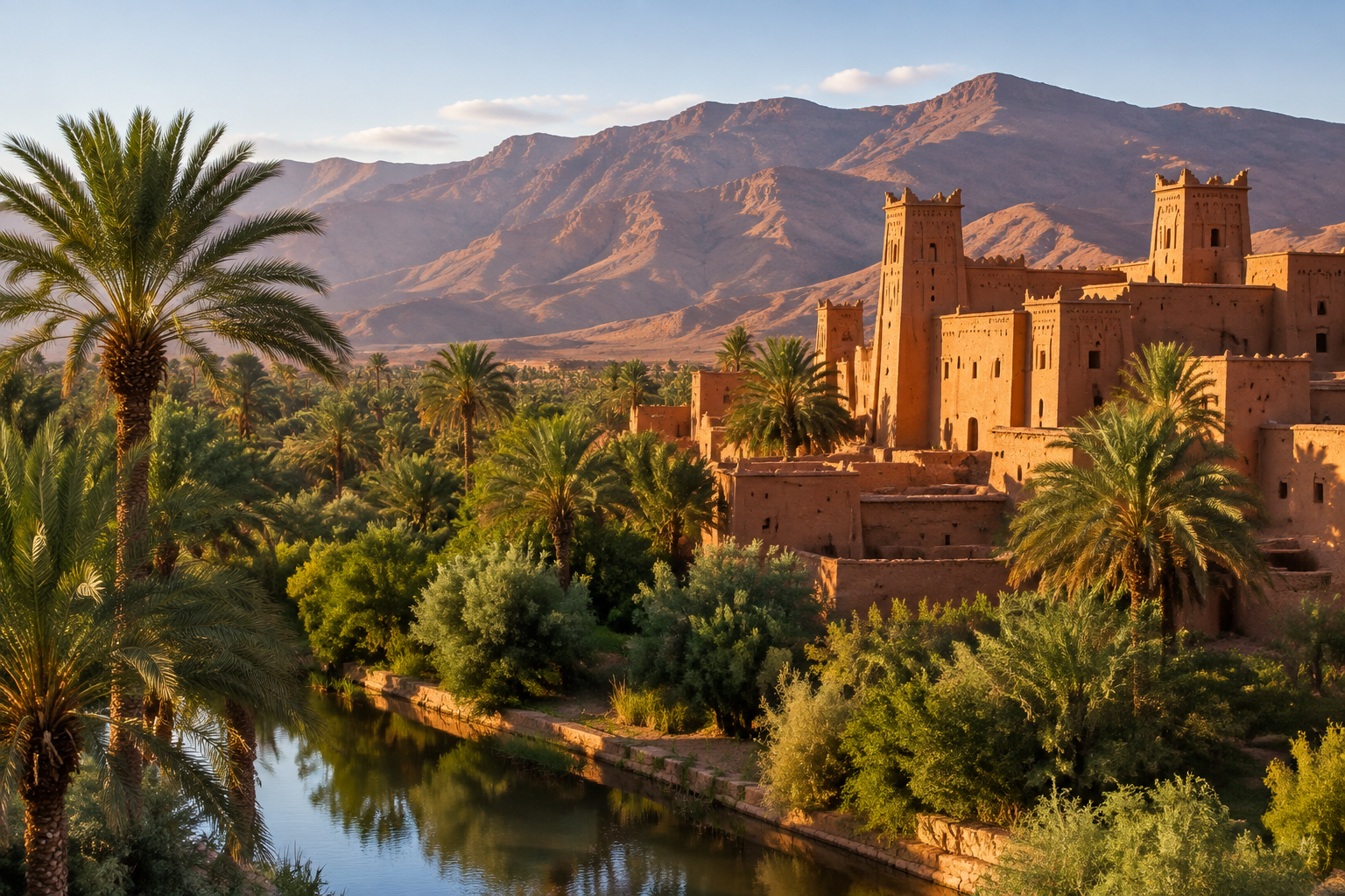 Oasis, kasbahs et désert du Grand Sud marocain